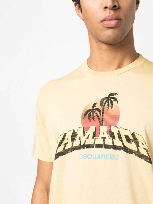 Dsquared2  graphic-print short-sleeve T-shirt - Image 4