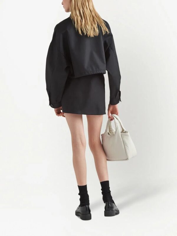 Prada  triangle-logo mini skirt - Image 3