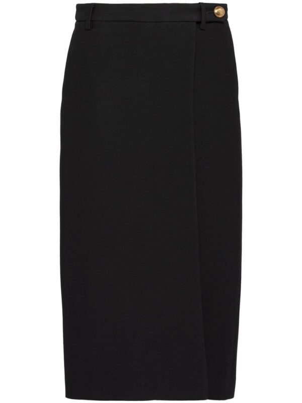 Prada  tricotine midi skirt