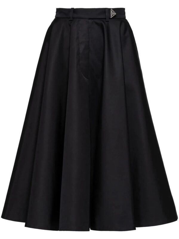 Prada  pleated full skirt