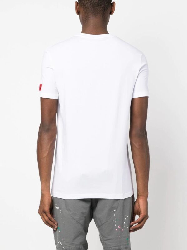 Dsquared2  logo-patch detail T-shirt - Image 4