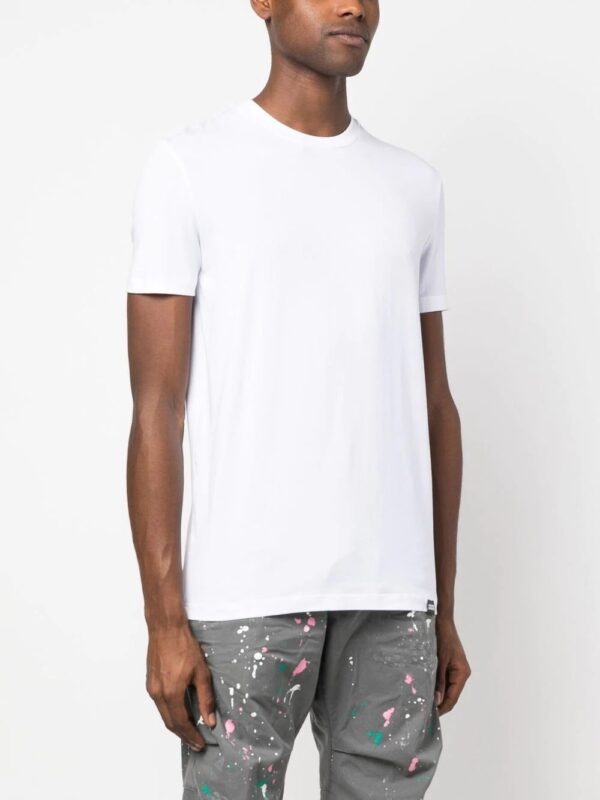 Dsquared2  logo-patch detail T-shirt - Image 3