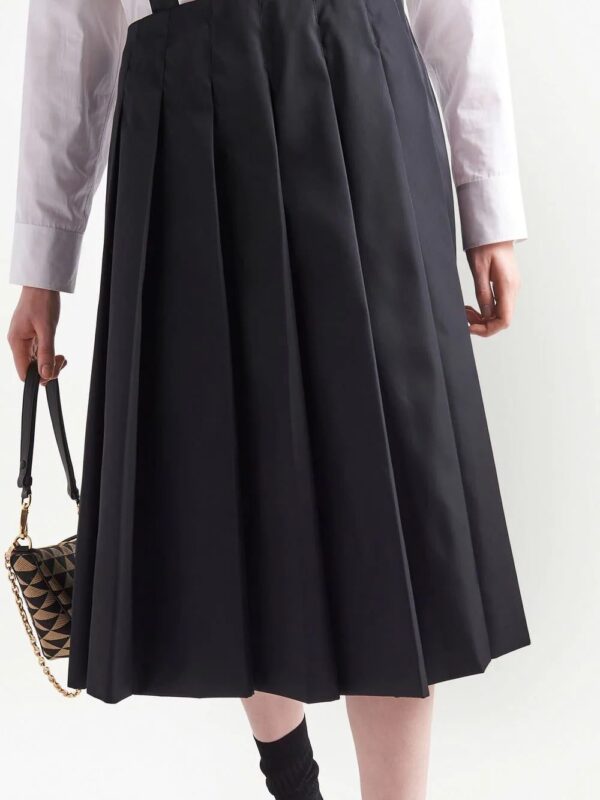 Prada  Re-Nylon pleated skirt - Image 4