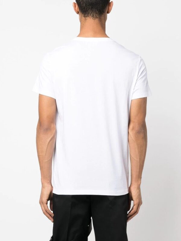 Balmain  logo-print detail T-shirt - Image 4