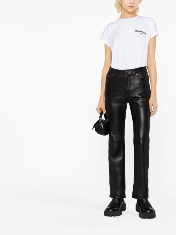 Balmain  logo-print T-shirt - Image 2