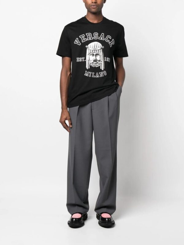 Versace  logo-print detail T-shirt - Image 2