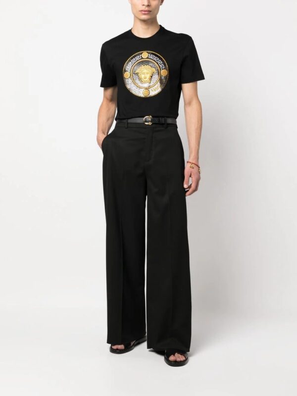 Versace  round-neck cotton T-shirt - Image 2