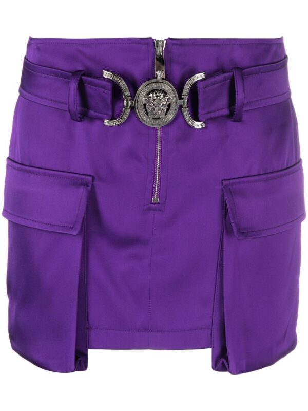 Versace  Medusa Head-motif miniskirt