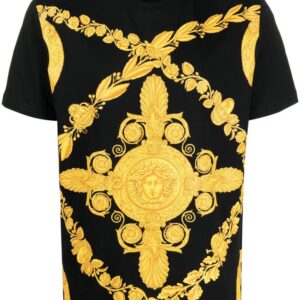 Versace signature Greca-print T-shirt