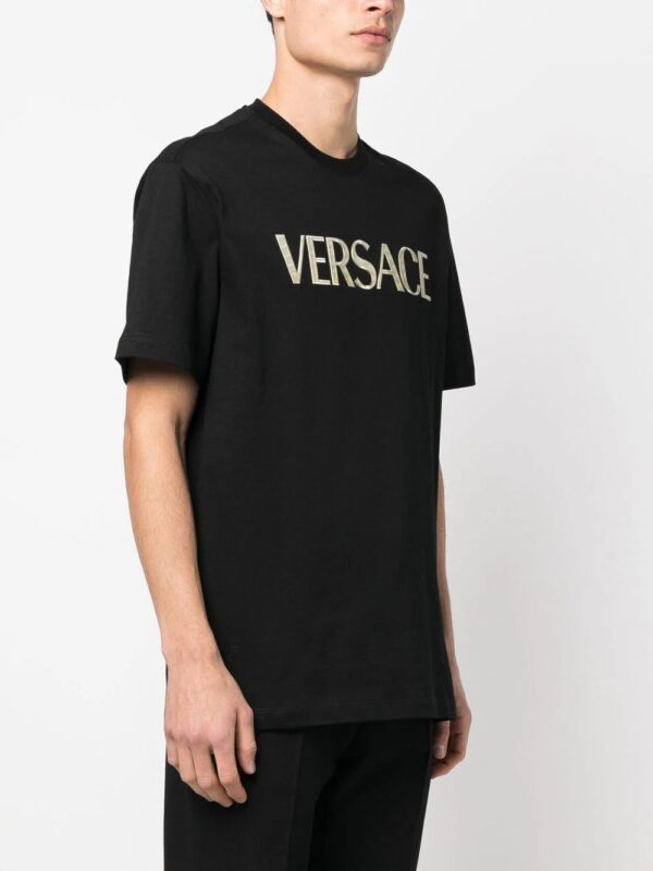 Versace  logo-print cotton T-shirt - Image 3