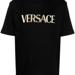 Versace logo-print cotton T-shirt