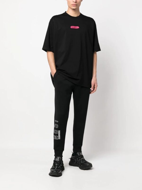 Dsquared2  logo-stamp cottonT-shirt - Image 2