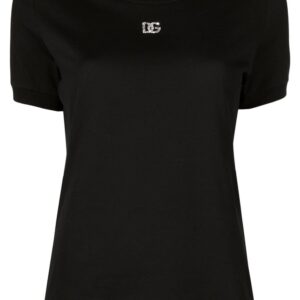 Dolce & Gabbana crystal-embellished round-neck T-shirt