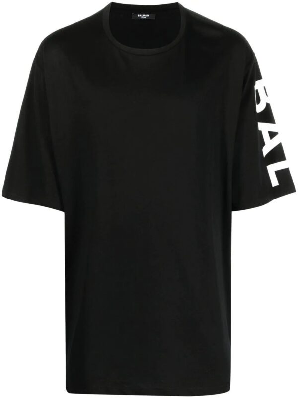 Balmain  oversized logo-print T-shirt