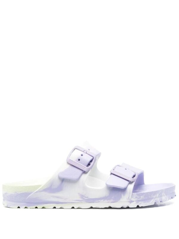 Birkenstock  tie-dye print slides