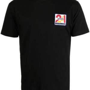 Dsquared2 logo-patch cotton T-shirt