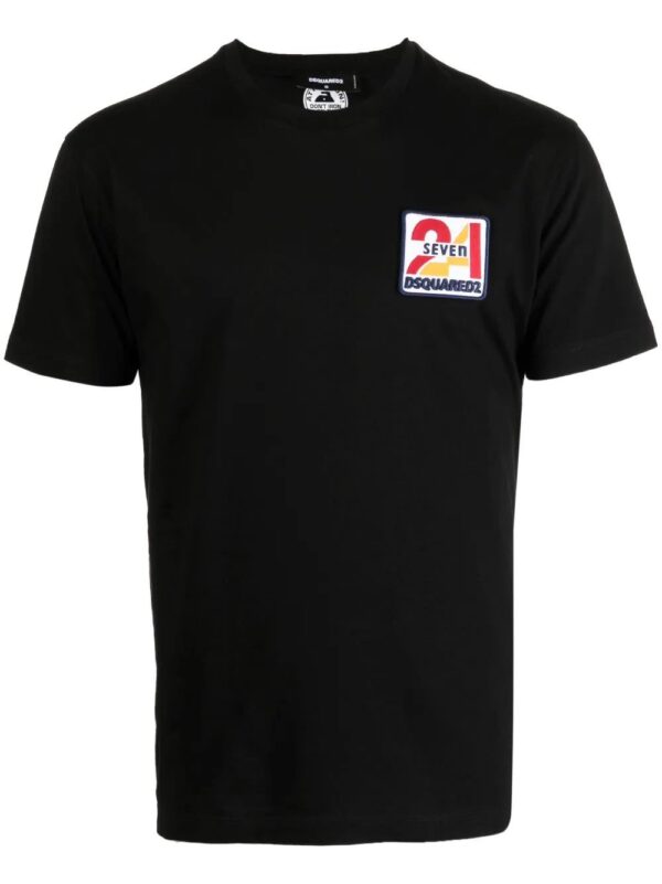 Dsquared2  logo-patch cotton T-shirt