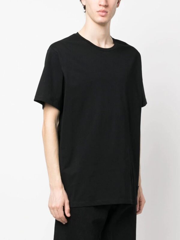 Balmain  logo-patch crew-neck T-shirt - Image 4