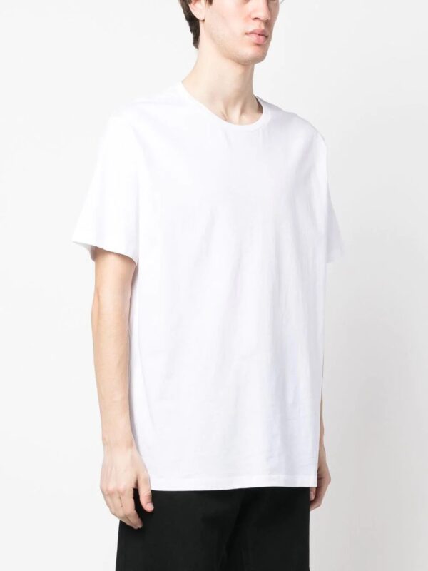 Balmain  logo-patch crew-neck T-shirt - Image 7