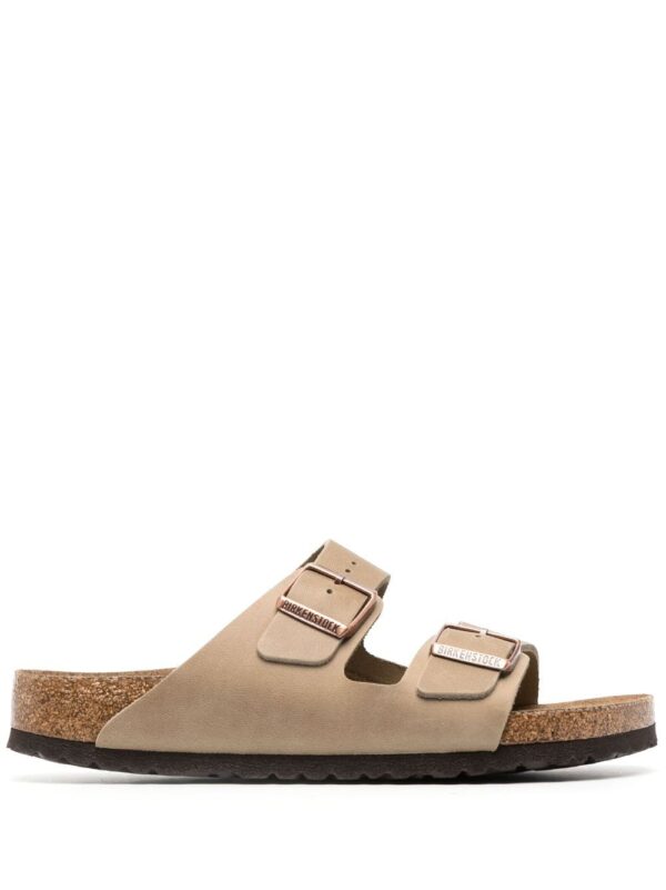 Birkenstock Arizona leather slides