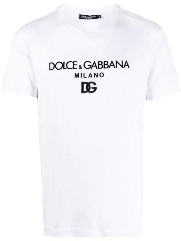 Dolce & Gabbana  DG Essentials logo-embroidered T-shirt