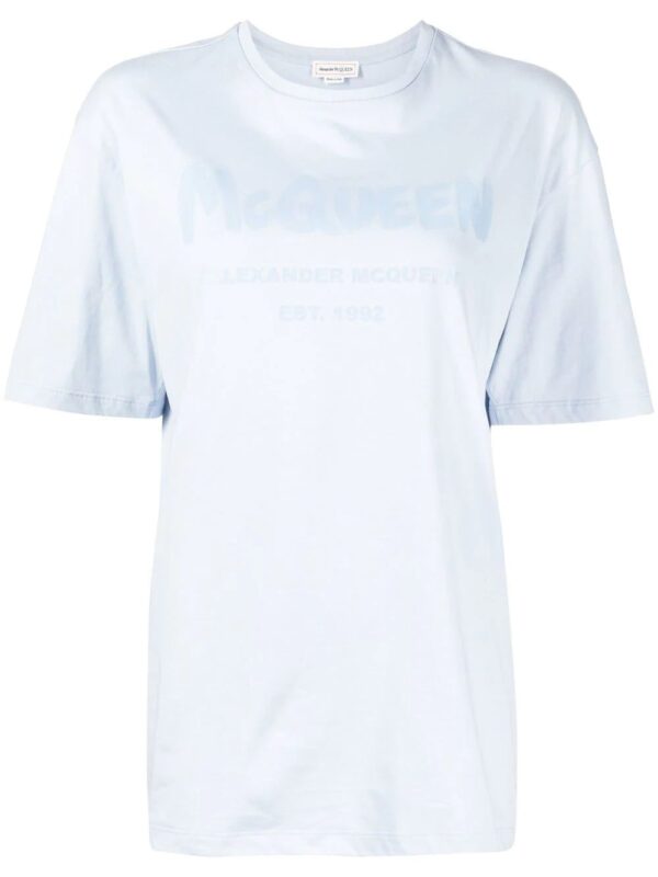 Alexander McQueen  logo-print cotton t-shirt