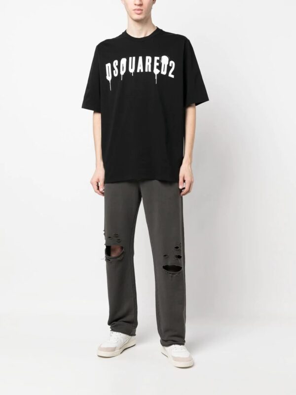 Dsquared2  logo-print crew-neck T-shirt - Image 2