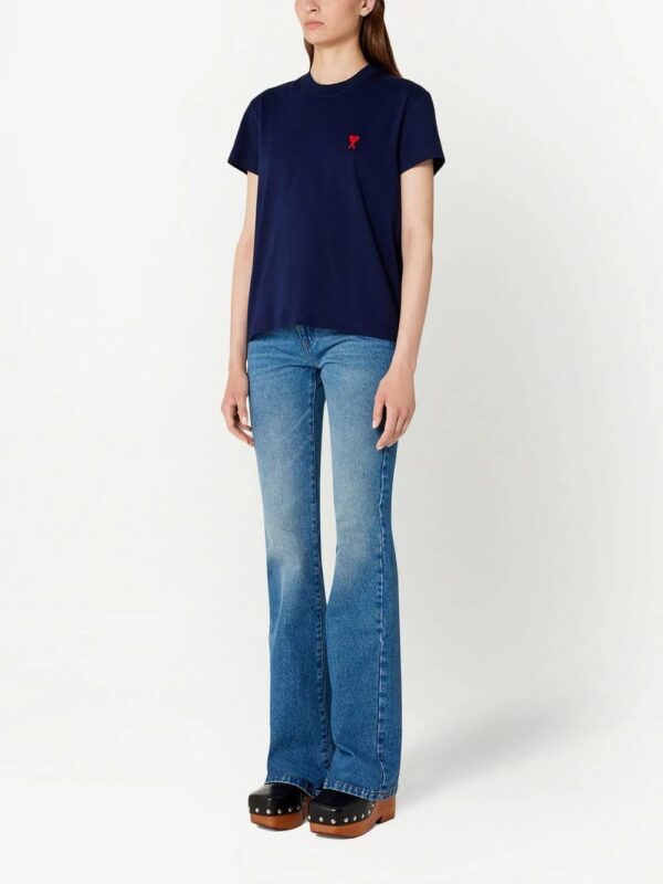 AMI Paris  Ami de Coeur cotton T-shirt - Image 2