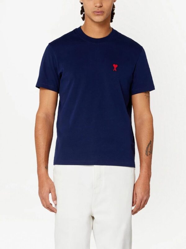 AMI Paris  Ami de Coeur cotton T-shirt - Image 4