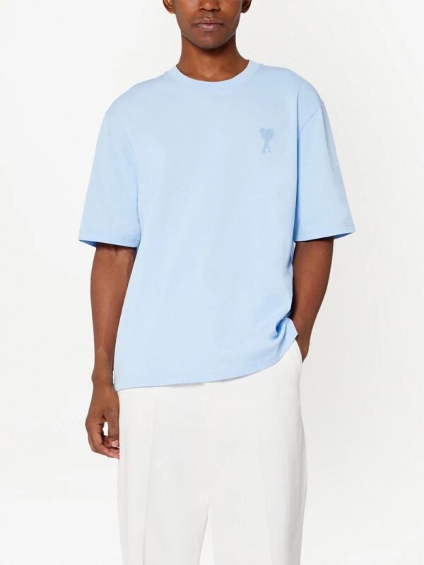 AMI Paris  Ami de Coeur short-sleeve T-shirt - Image 4