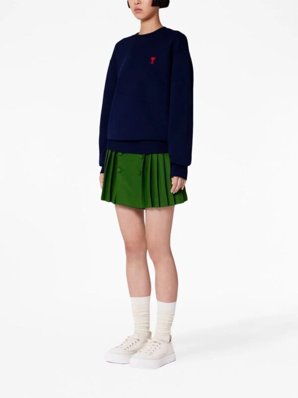 AMI Paris  Ami de Coeur cotton sweatshirt - Image 2