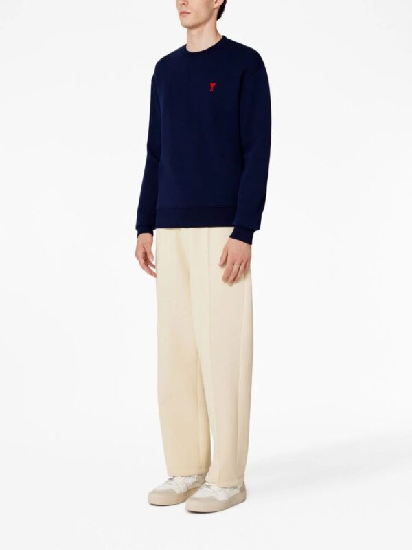 AMI Paris  Ami de Coeur cotton sweatshirt - Image 3