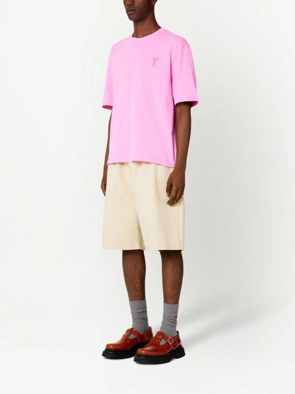 AMI Paris  Ami de Coeur short-sleeve T-shirt - Image 3