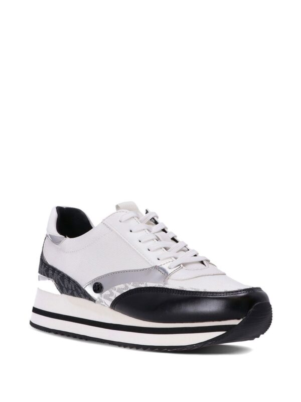 Michael Kors monogram-detail low-top sneakers - Image 2