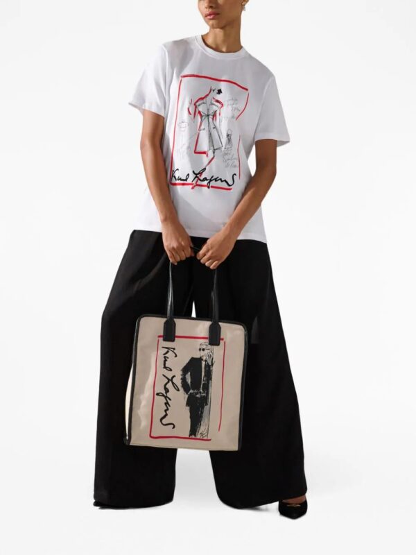 Karl Lagerfeld  Karl Series graphic-print T-shirt - Image 2