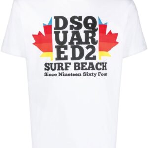 DSQUARED2  logo-print cotton T-shirt