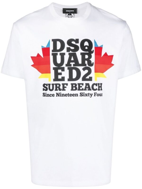 DSQUARED2  logo-print cotton T-shirt