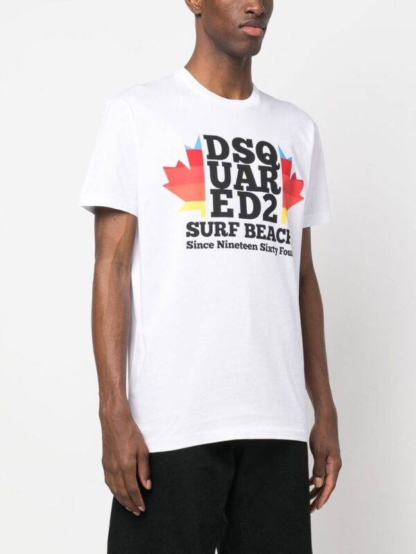 DSQUARED2  logo-print cotton T-shirt - Image 3