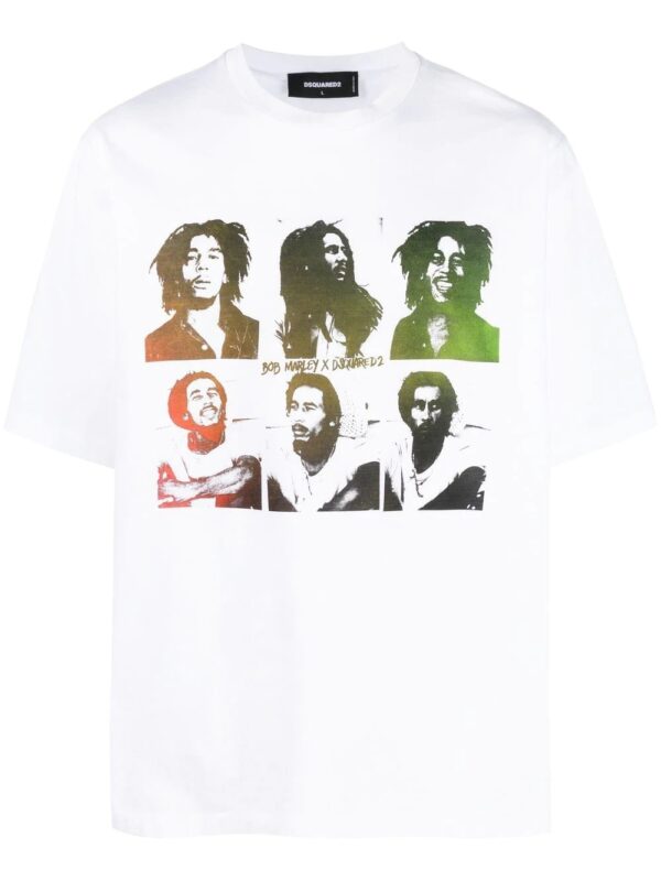 Dsquared2  Bob Marley printed T-shirt