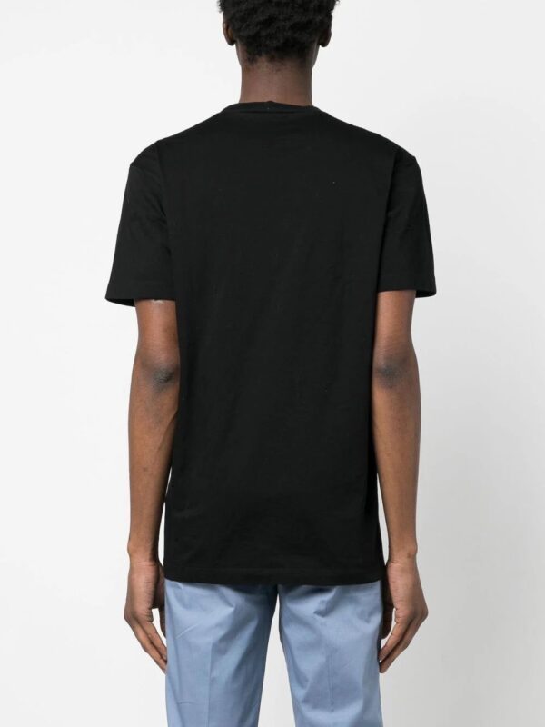 DSQUARED2  glitter logo-print T-shirt - Image 4