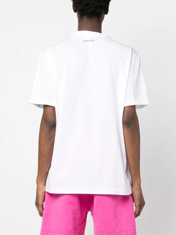 Dsquared2  pixel eye-print T-shirt - Image 4