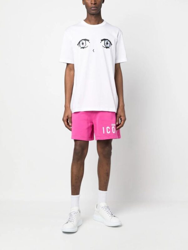 Dsquared2  pixel eye-print T-shirt - Image 2