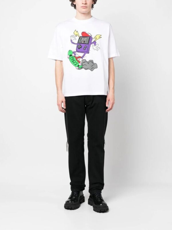 Dsquared2  cartoon-print short-sleeve T-shirt - Image 2