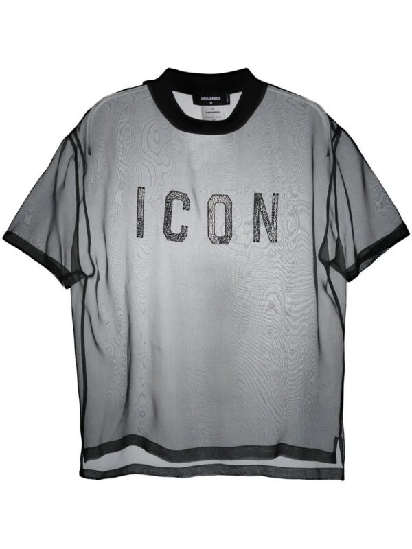 Dsquared2  Icon sheer T-shirt
