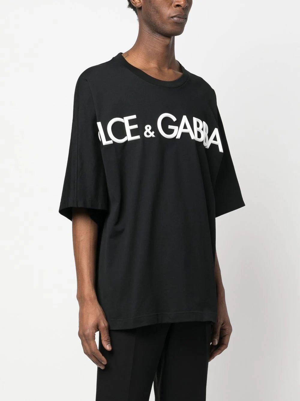 Dolce & Gabbana logo-print cotton T-shirt - Image 3
