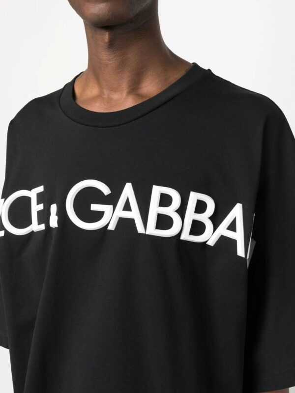 Dolce & Gabbana  logo-print cotton T-shirt - Image 4