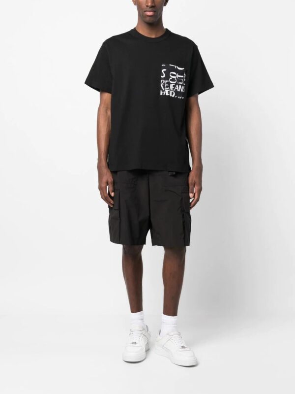 Versace Jeans Couture  all-over logo-print T-shirt - Image 2