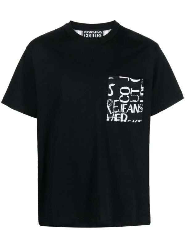 Versace Jeans Couture  all-over logo-print T-shirt