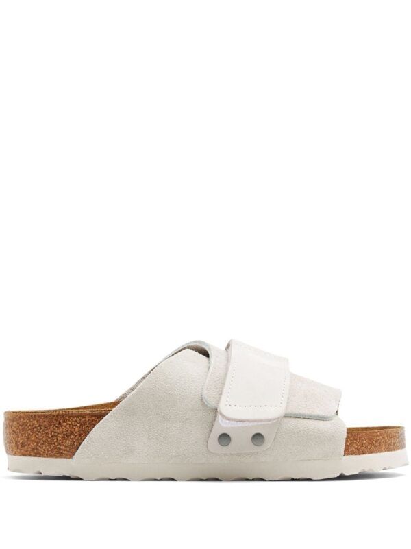 Birkenstock Kyoto suede touch-strap slides