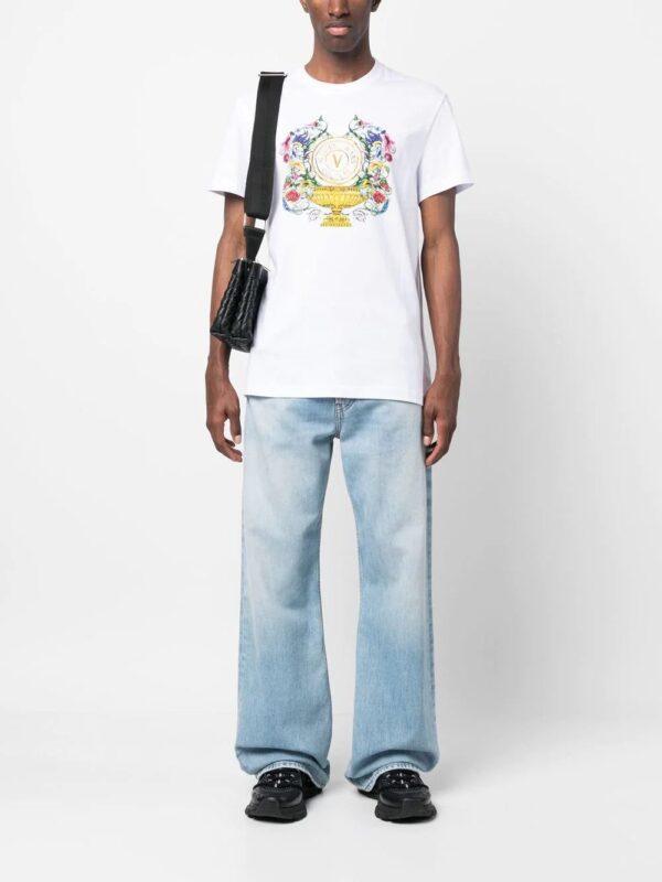 Versace Jeans Couture  logo-print cotton T-shirt - Image 2